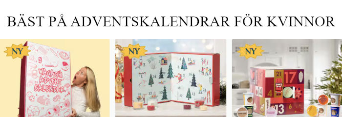Adventskalender kvinna - Bäst på julkalendrar för henne