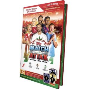 Champions League Adventskalender med fotbollskort