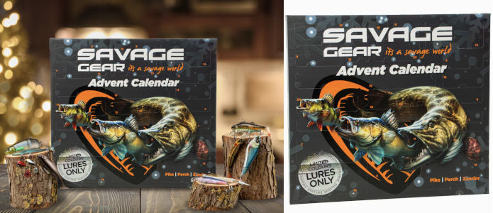 Fiskekalender 2025 - Savage Gear adventskalender fiske 2025