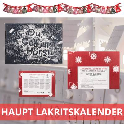 Haupt lakrits adventskalender - Julkalender
