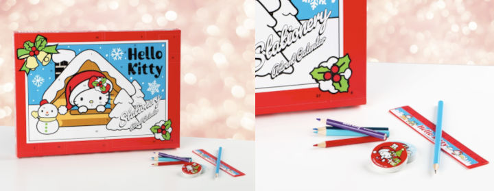 Hello Kitty Adventskalender Skrivtillbehör - Barn julkalender