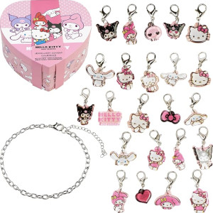 Hello Kitty adventskalender med berlocker - Smycken julkalender till barn