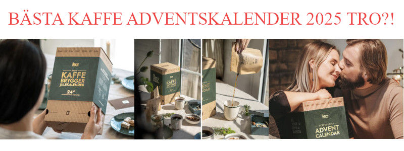 Kaffekalender - bästa kaffe adventskalender 2025