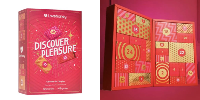 Lovehoney x womanizer erotisk adventskalender 2025 - Par julkalender med sexleksaker