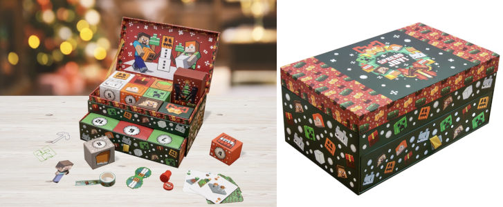 Minecraft Adventskalender Samlarbox