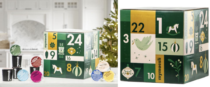 MyMuesli Grötkalender 2025 - innehåll julkalender