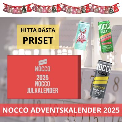 Nocco adventskalender 2025 - Innehåll och guide