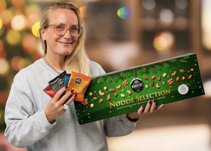 Nötkalender - julkalender med nötter