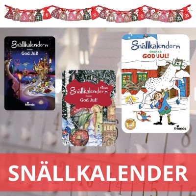 Snällkalender 2025 - Friends adventskalender med snällhet