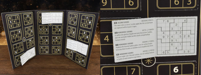 adventskalender sudoku - julkalender logiskt tänkande