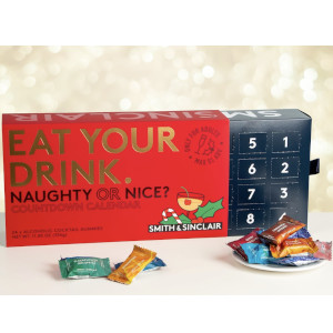 Adventskalender vuxna - Cocktailsgodis alkohol julkalender