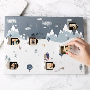 Chokladkalender foto - Personlig adventskalender