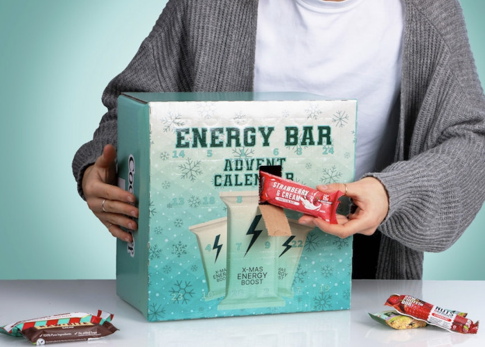 Egen Barebells julkalender - Adventskalender för egna proteinbars