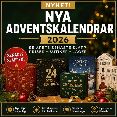 Nya adventskalendrar 2026