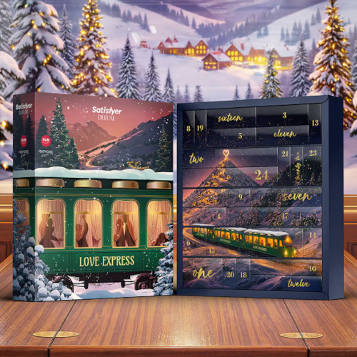 Innehållet i Satisfyer Deluxe adventskalender 2026