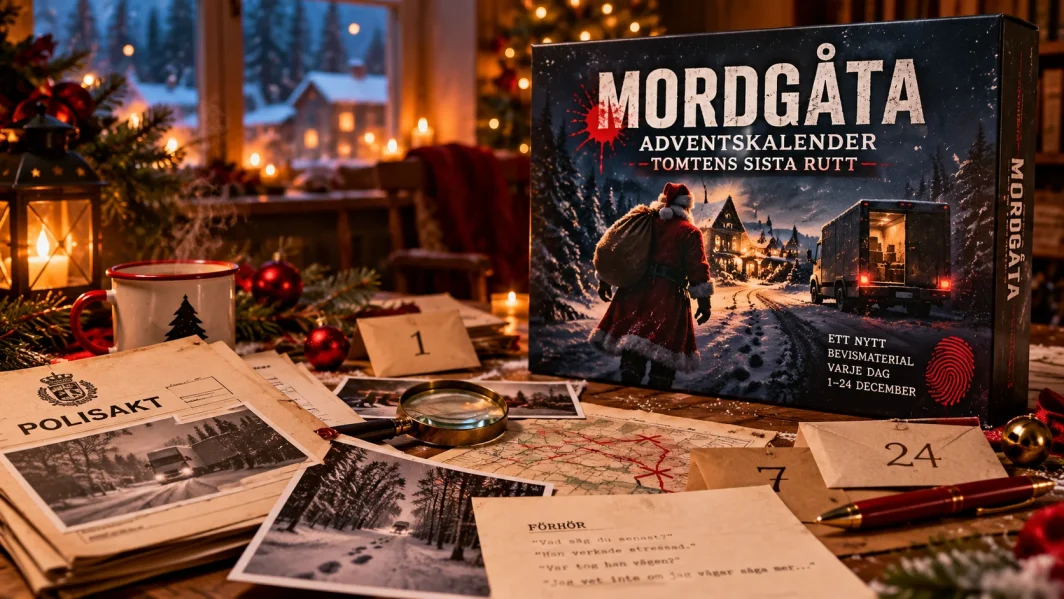 Mordgåta adventskalender 2026 - Stor genomgång