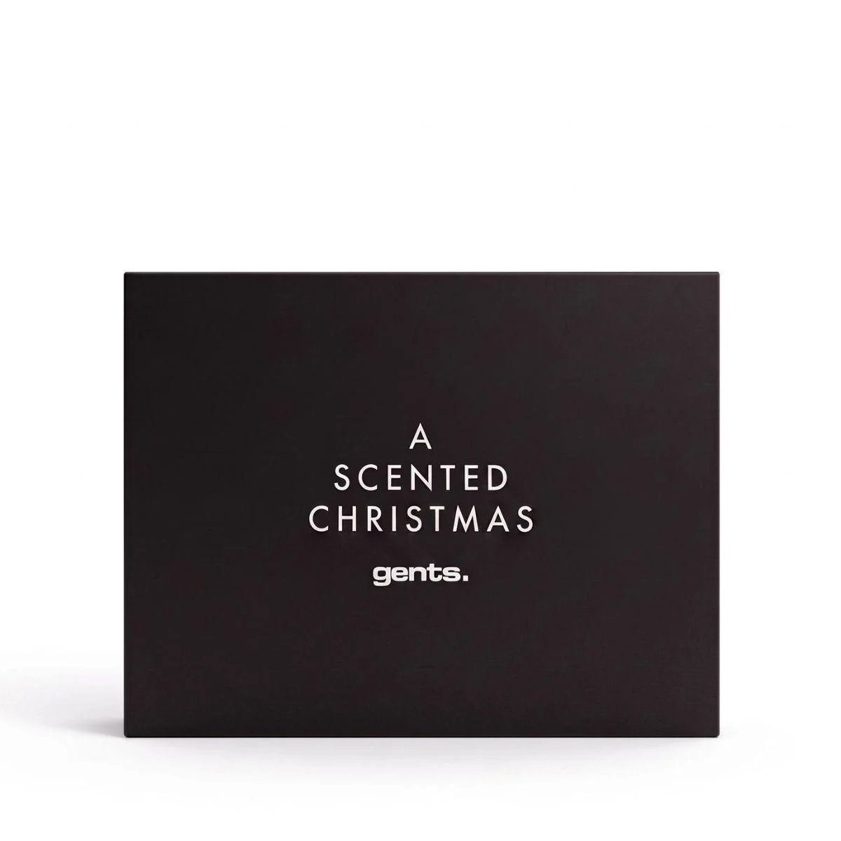 Framsidan på Gents A Scented Christmas parfymkalender 2026