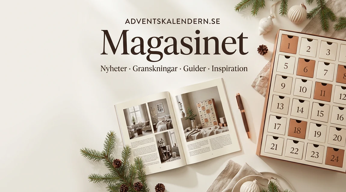 Magasinet – nyheter, granskningar, guider och inspiration från Adventskalendern.se