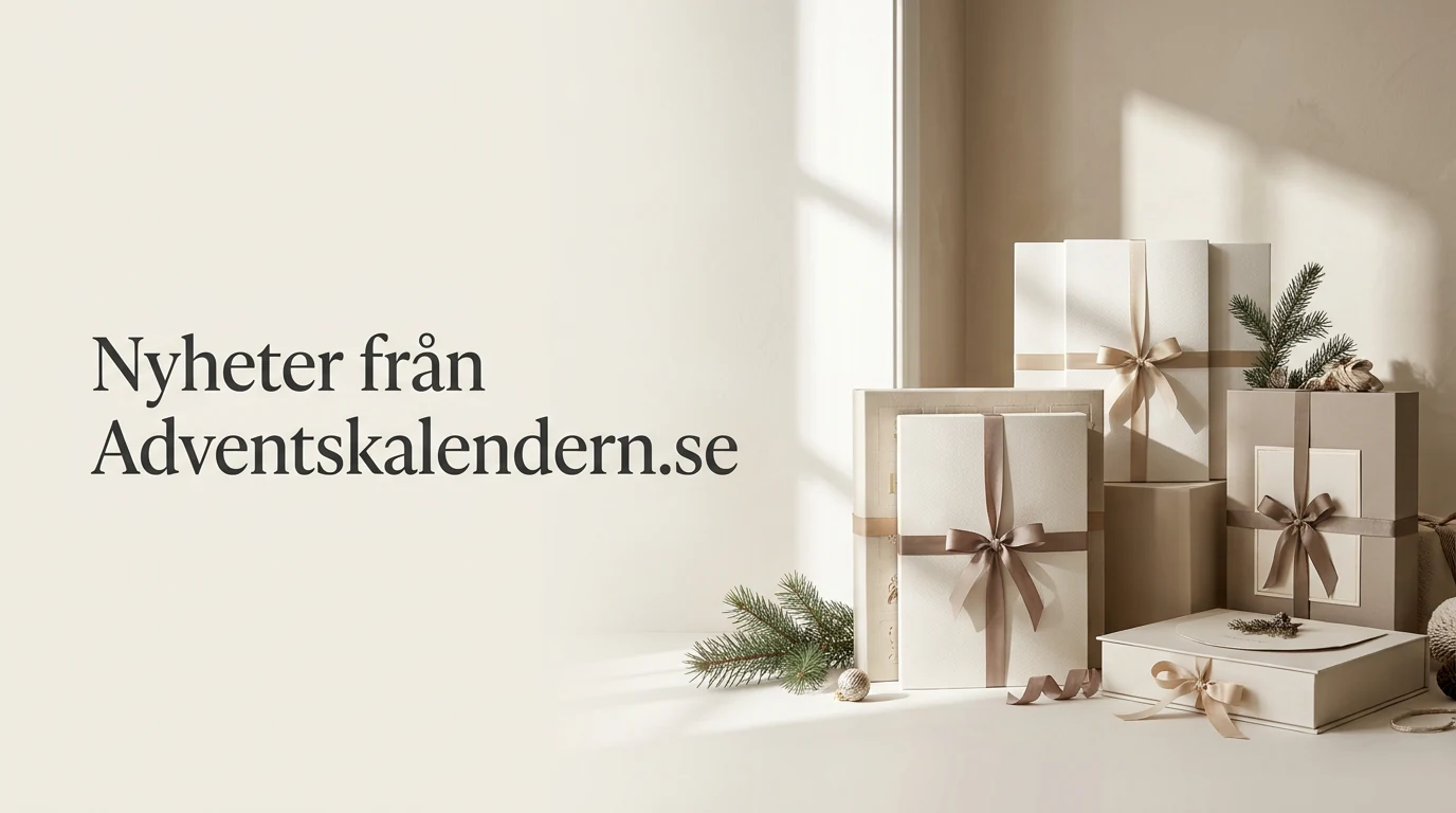Nyheter från Adventskalendern.se