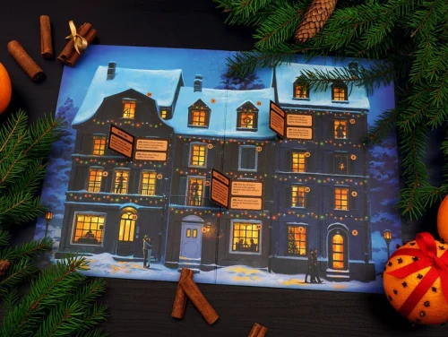 Romantisk adventskalender för Par