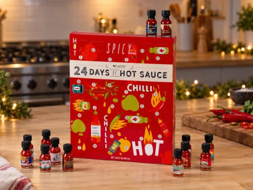 24 Days of Hot Sauce adventskalender - Thoughtfully