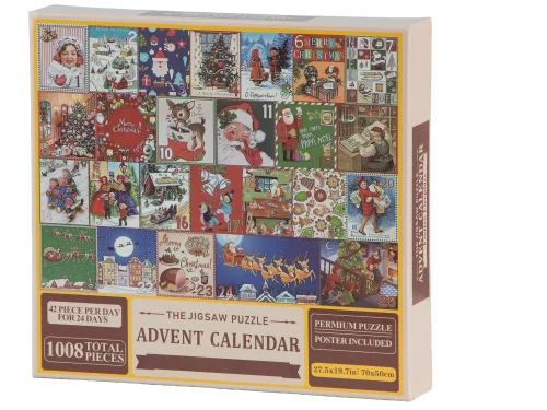Premium pusselkalender 1008 bitar