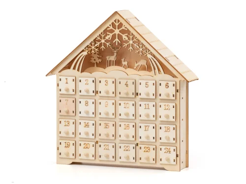 Adventskalender i Trä - Spralla