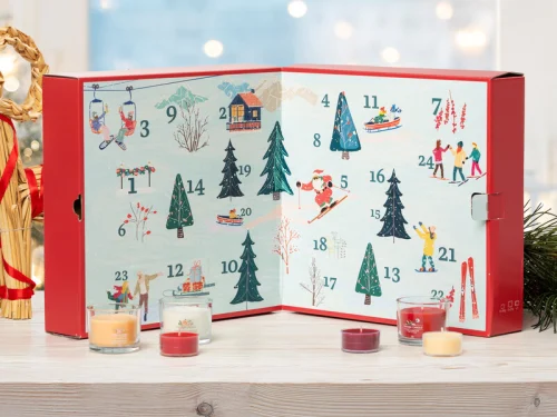 Yankee Candle adventskalender med Doftljus