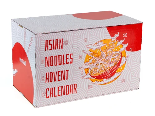 adventskalender med Snabbnudlar