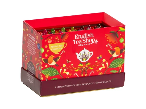 Tekalender Röd Box - English Tea Shop