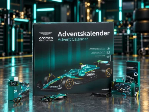 Aston Martin Aramco F1 adventskalender 2026