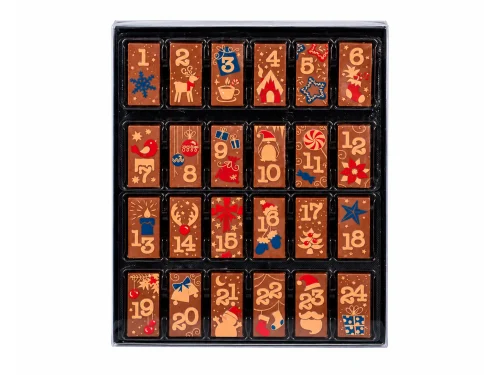 Chokladkalender mjölkchoklad - Weibler