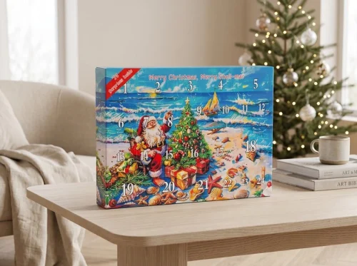 Adventskalender med snäckor