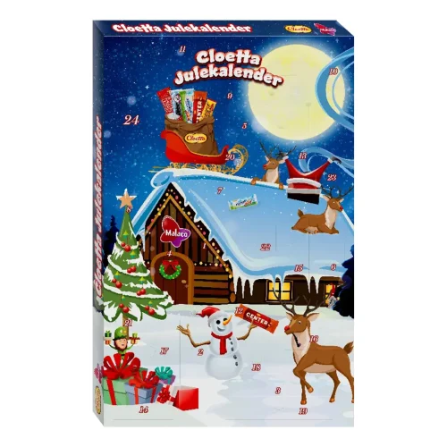 Cloetta Favorit adventskalender - 390 g