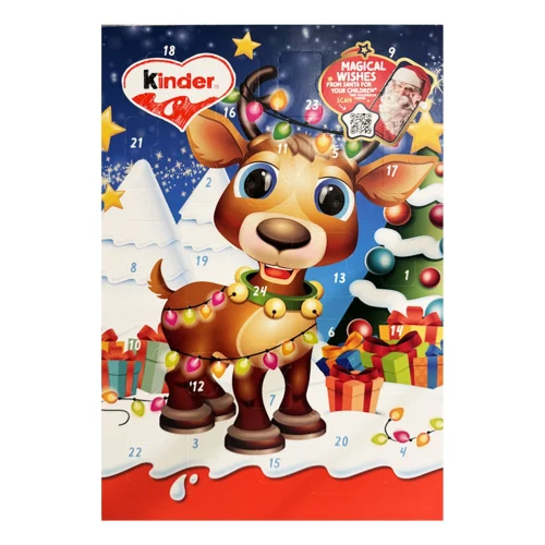 Kinder Mini adventskalender - 151 g