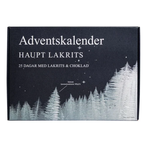 Haupt Lakrits adventskalender 2026 - 385 g