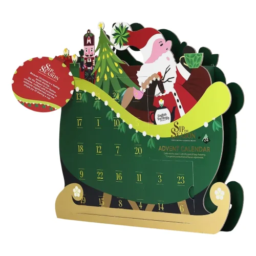 Adventskalender English Tea Shop Santa Sleigh - 48 g