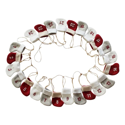 adventskalender Julstrumpor