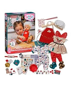 BABY born adventskalender 2026 med tillbehör