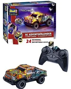 Revell Technik RC adventskalender – bygg RC-bil på 24 dagar